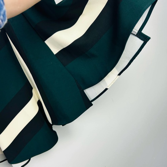 NEW Eva Franco Anthropologie Green Black Skirt Modest Size 2 - Picture 3 of 10